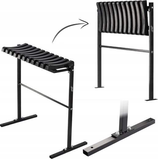 Nedklappeligt sæde for renhed og pladsbesparelse