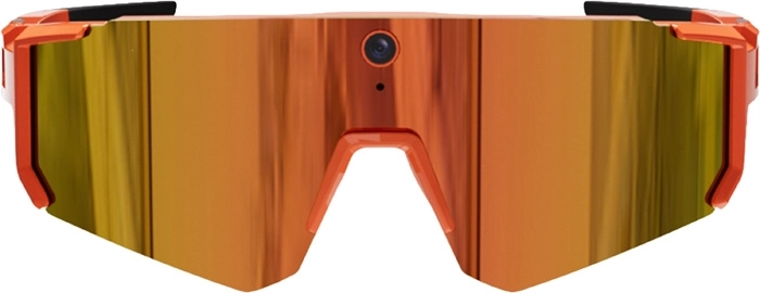 Sportslige smarte briller med kamera Colmi V06 AI orange