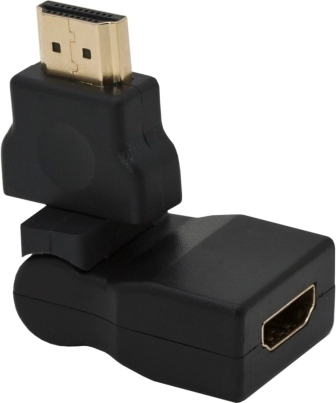 Drejeadapter til HDMI med guldbelagte kontakter