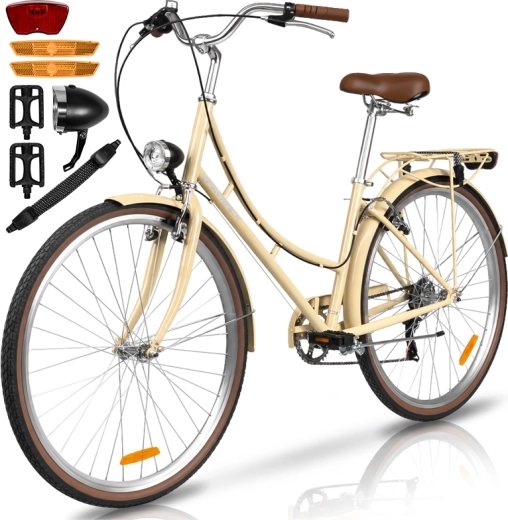 Dame-bycykel Avilo creamy - 1 stk.