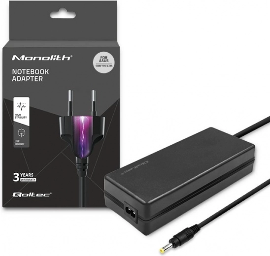 Strømforsyningsadapter til Asus 120W | 19V | 6.32A | 5.5x2.5 mm med strømkabel
