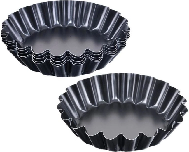 Orion metalforme til tartelletter 9 cm - 6 stk.