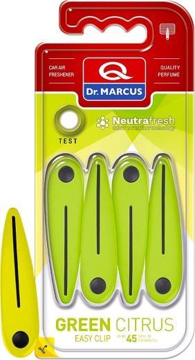 Dr. Marcus Easy Clip Green Citrus luftfrisker til bilen