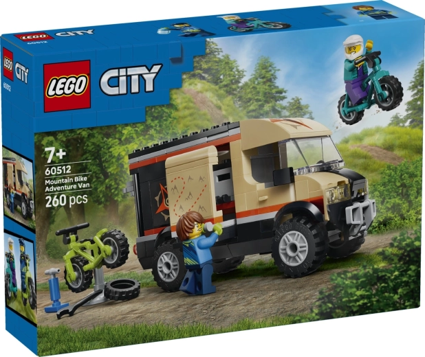 LEGO City varevogn med mountainbikes