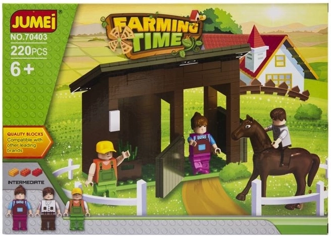 Byggesæt Jumei farm Farming Time 220 dele - 1 stk.