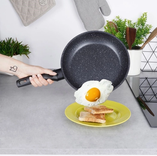 Nonstick-granitoverflade uden PFOA og PTFE