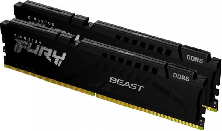 Hukommelse DDR5 Fury Beast Black 16 GB (2×8 GB) 6000 MHz CL36 EXPO