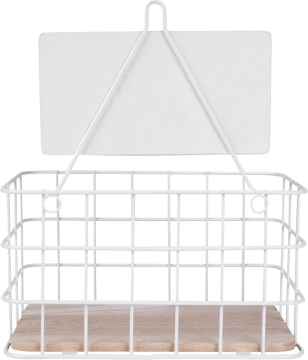 Holdbar metalkonstruktion med egetræsbund