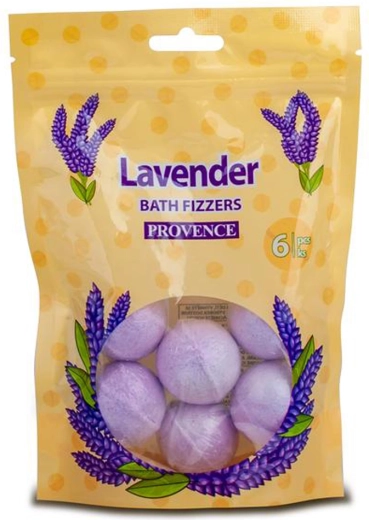 Brusebrikker til badet Provence lavendel 6 stk.