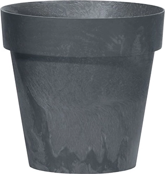 Plantekrukke Cube betonlook 11 cm antracit