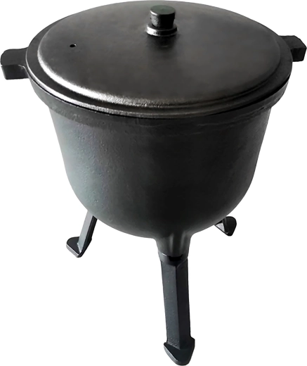 Stabil madlavning direkte over flammerne