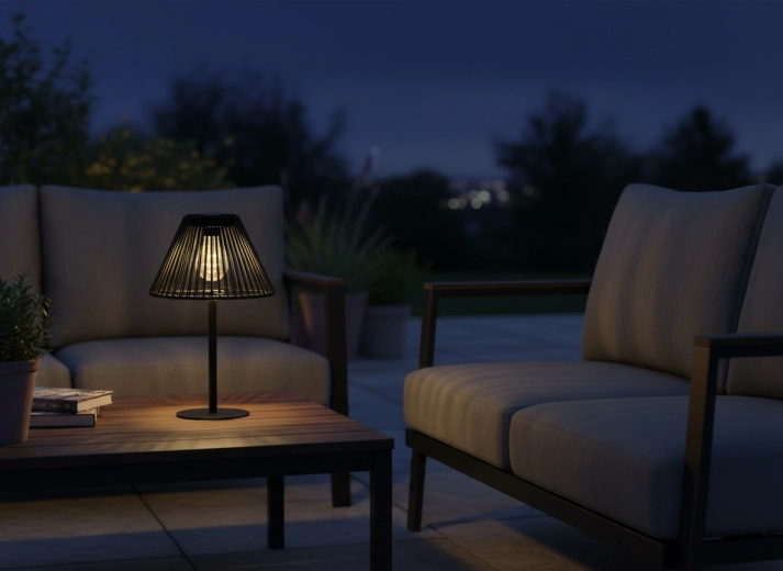 Atmosfære på terrasse og altan