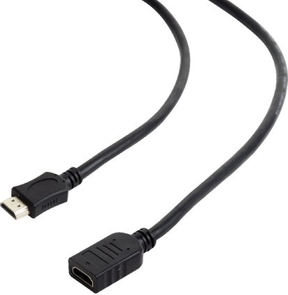 HDMI-forlængerkabel A–A M/F v2.0 High Speed 0,5 m