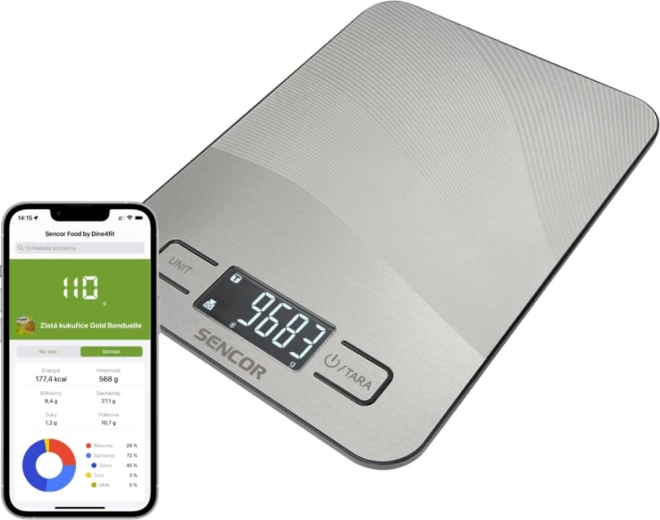 Sencor smart køkkenvægt SKS 8080