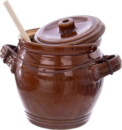 Keramik til hjemmelavede pickles og servering