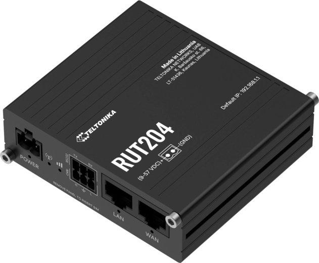 Ethernet-forbindelse til både WAN og LAN
