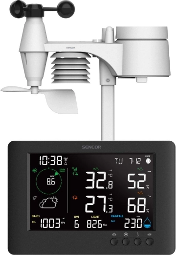Sencor SWS 10500 Wi-Fi professionel vejrstation