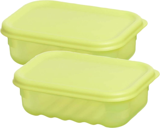 Madbeholder Fresh Block 330 ml, sæt med 2 stk.