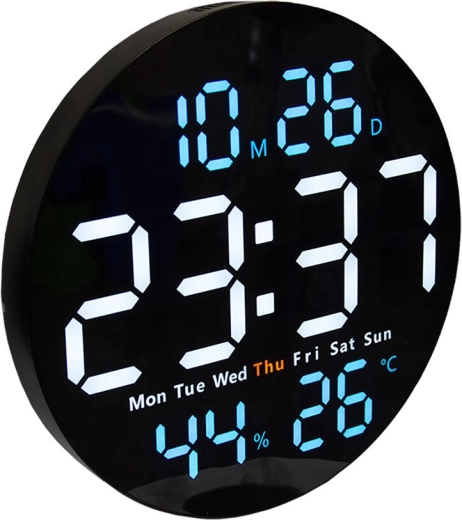 Overskueligt LED-display med flere oplysninger ved første øjekast