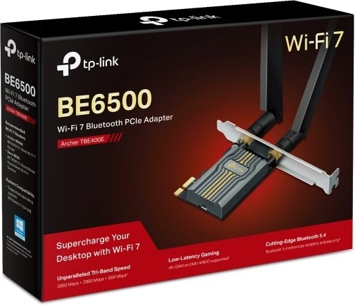 Tri-band Wi-Fi 7 med hastigheder på op til 6 452 Mb/s