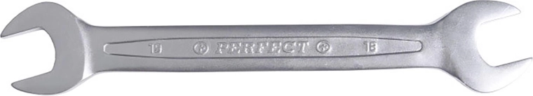 Stalco dobbeltsidet fastnøgle 10–11 mm, poleret