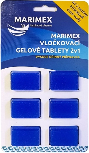 Marimex flokkulering gel-tabletter 2-i-1
