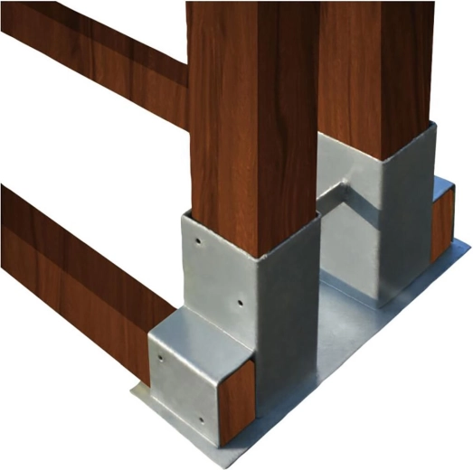 Robust varmgalvaniseret konstruktion