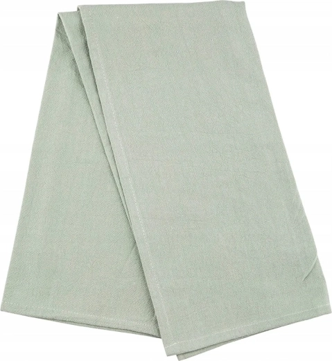 Køkkenhåndklæde i bomuld 45 × 60 cm, salvie (lysegrøn)