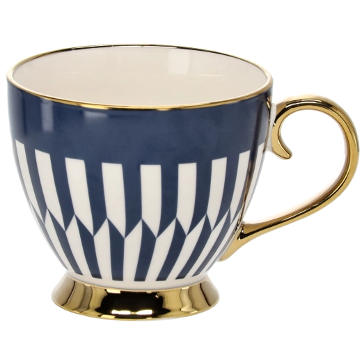 Elegant design med gyldne accenter