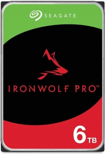 Harddisk seagate ironwolf pro 6 tb 3,5" 7200 rpm nas