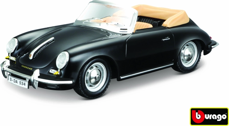 Bburago Porsche 356B Cabrio 1961 i skala 1:24