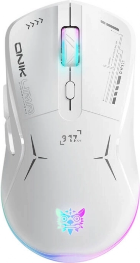 Trådløs gamingmus Onikuma CW917 hvid