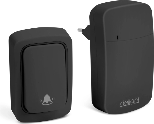 Digital trådløs KINETIC-dørklokke uden batteri