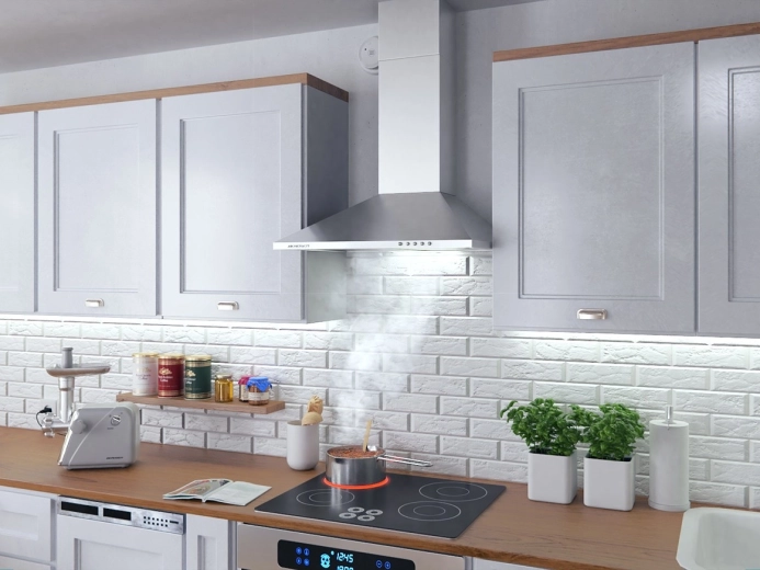 Kraftig udsugning til et friskere køkken