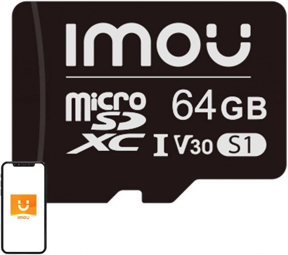 Imou microSDXC 64 GB kort UHS-I V30 U3