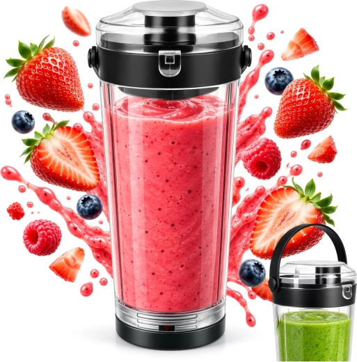 Reservebeholder til den bærbare blender Zortiva ShakeWave 600 ml