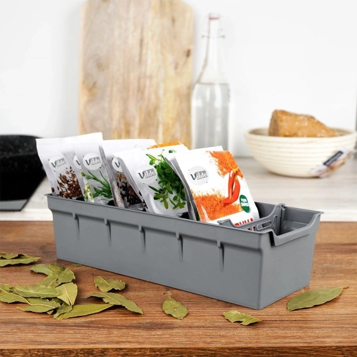 Overskuelig opbevaring af krydderiposer