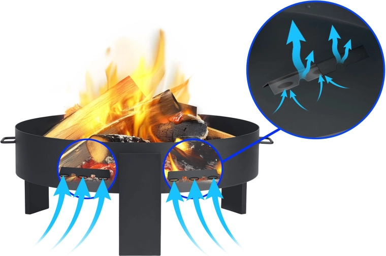 Hurtig optænding og stabil forbrænding
