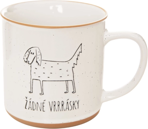 Keramikkrus Bondegård hund 0,53 l