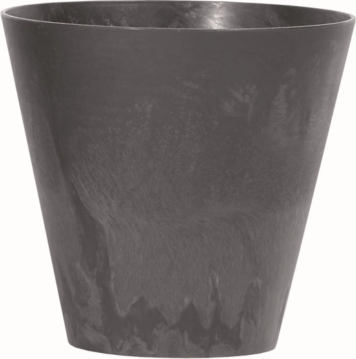 Blomsterkrukke Tubus beton-effekt 40 cm antracit