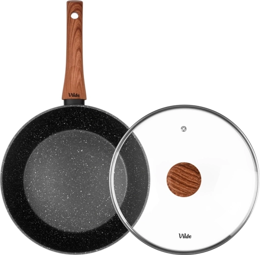 Glaslåg med dampventil