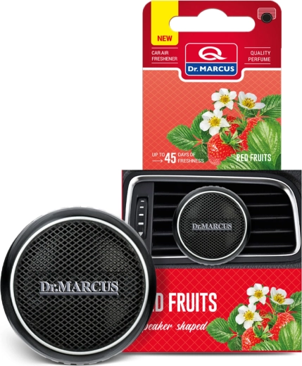 Dr. Marcus luftfrisker til bilen i højttalerform Red Fruits