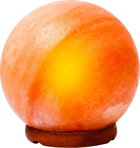 Dekorativ Himalaya-saltlampe Renew Force i kugleform, 3 kg