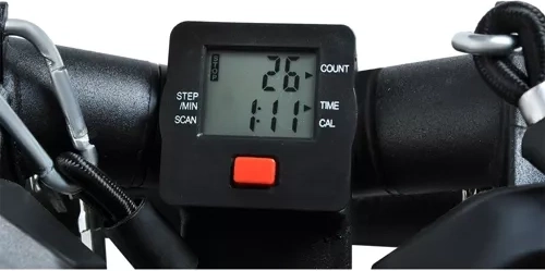 LCD-display til kontrol af træningen