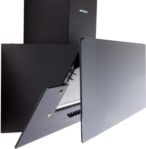 Elegant frontpanel i glas