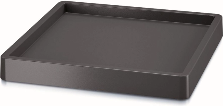 Mobil underskål på hjul Mobile Saucer Square 36,6 × 36,6 cm antracit