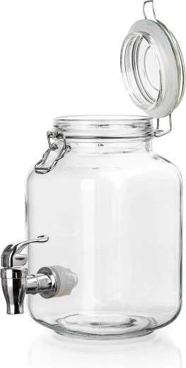 Låg med vippebeslag og tæt lukning