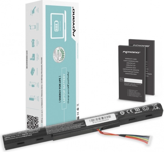 Movano-batteri til Acer Aspire E5 2200 mAh (32 Wh)