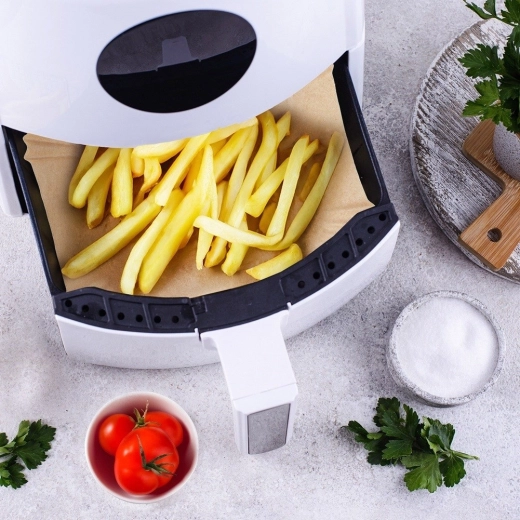 Ren airfryer uden skrubning