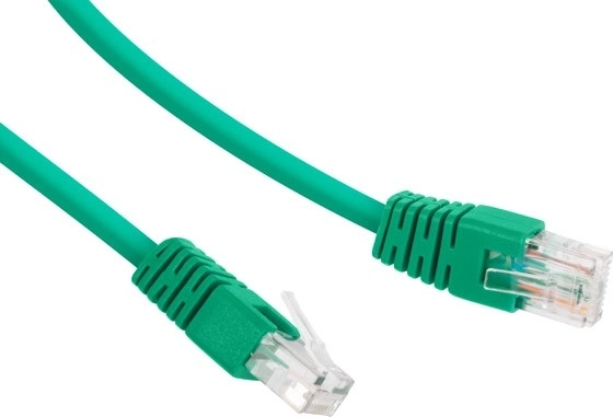 Patchkabel cat 6 UTP 1 m grøn